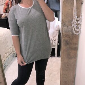 LulaRoe Irma green  top